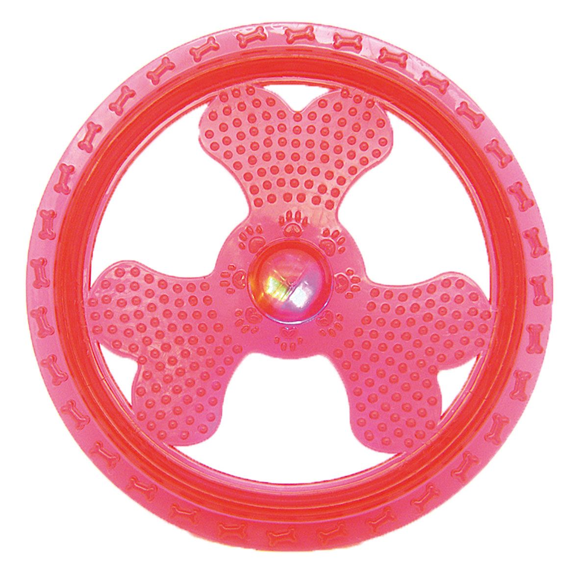 swisspet Flash-Nightfrisbee, rot,