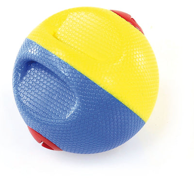 Futterball Björn mit Quietscher D=12.5cm