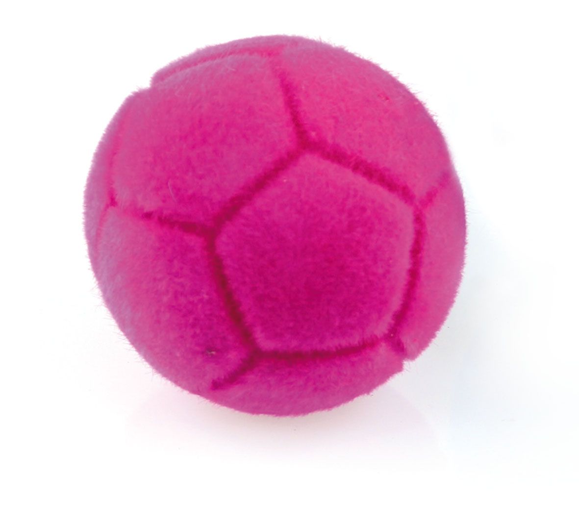 Flocking Wave-Fussball mit Quietsch pink