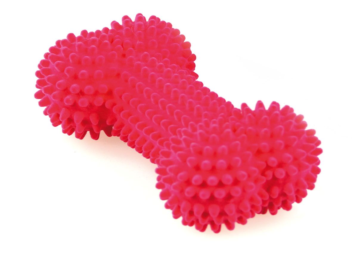 Flocking Bone mit Quietscher L=16cm pink