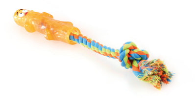Play Stick mit buntem Seil L=40cm orange