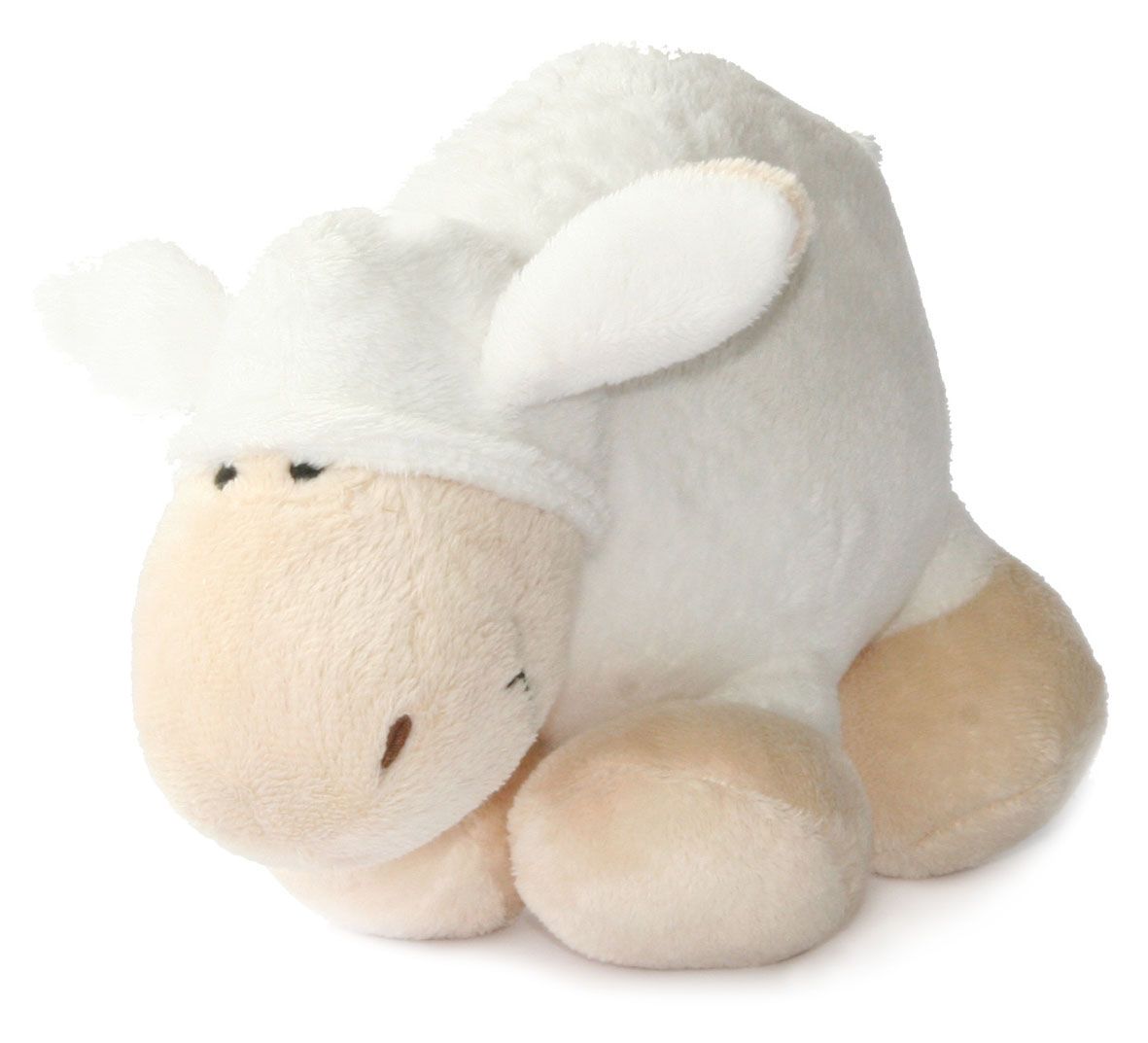 SP Plüsch Schaf mit Squeeker, 20cm beige