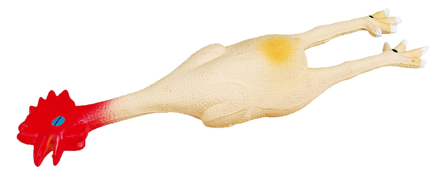 swisspet Latexhuhn mit Quietsch, L=24cm