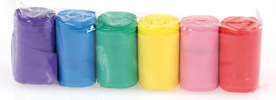 swisspet Poop-Bag Rainbow, 6x12, 72 Stk.