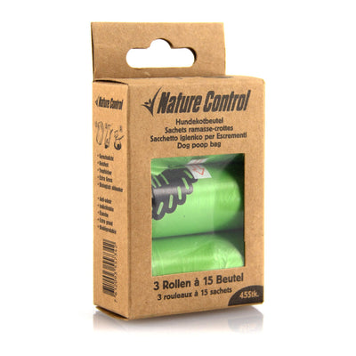 Kotbeutel Nature Control 45Stk. grün