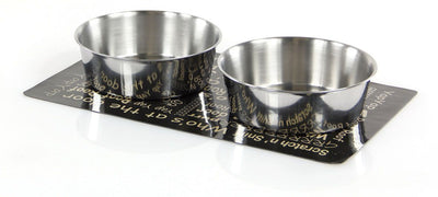 swisspet Magnetmatte Woof m/2 Stahlnäpfe