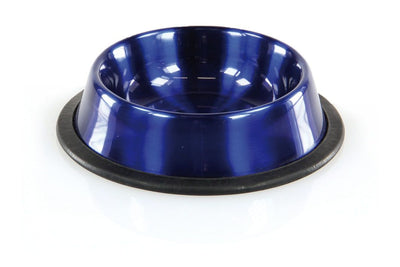 Edelstahlnapf Twillight 0.25l blau