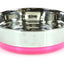 swisspet Edelstahlnapf Color M pink