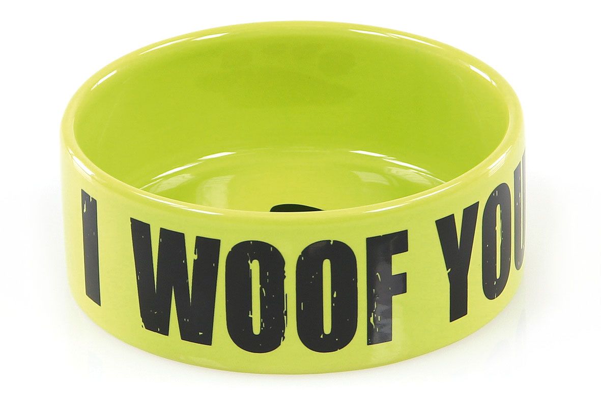 swisspet Keramiknapf I WOOF YOU