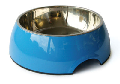 Melamin Napf rund S, D=14cm blau