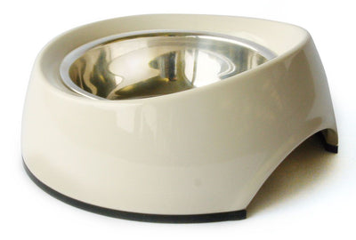 Melamin Napf mit hohem Rand, S, weiss
