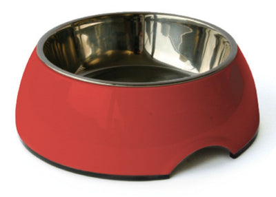 Melamin Napf rund M D=17.5cm, rot