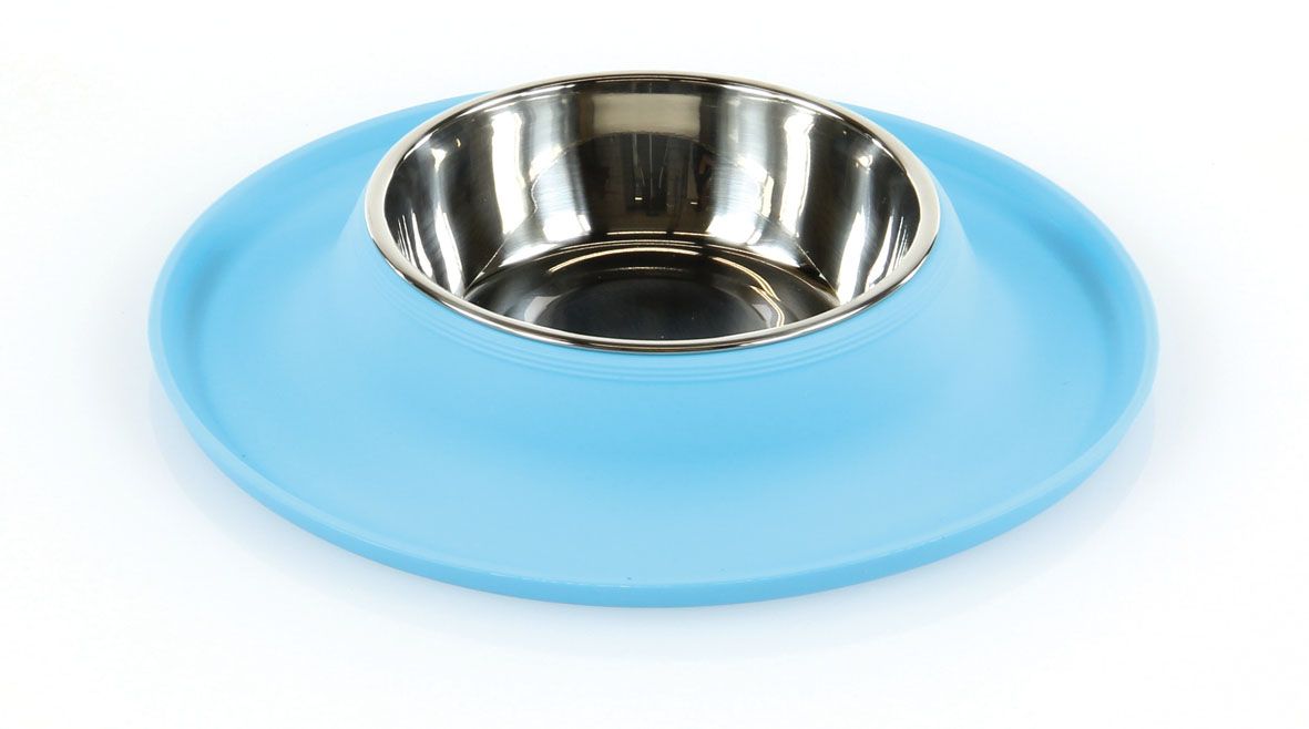 Hunde- & Katzennapf,mit Silikonbecken,
