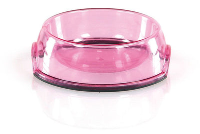 Mini Napf transparent rund, S, rosa