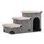 Petsfit K.&Hundetreppe Filou, L, grau