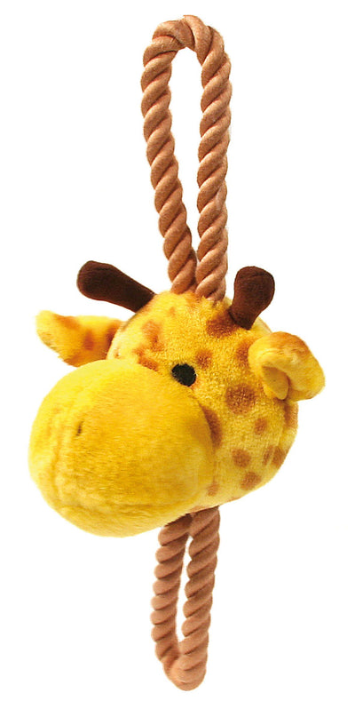 swisspet Hundespielzeug Giraffe am Seil,