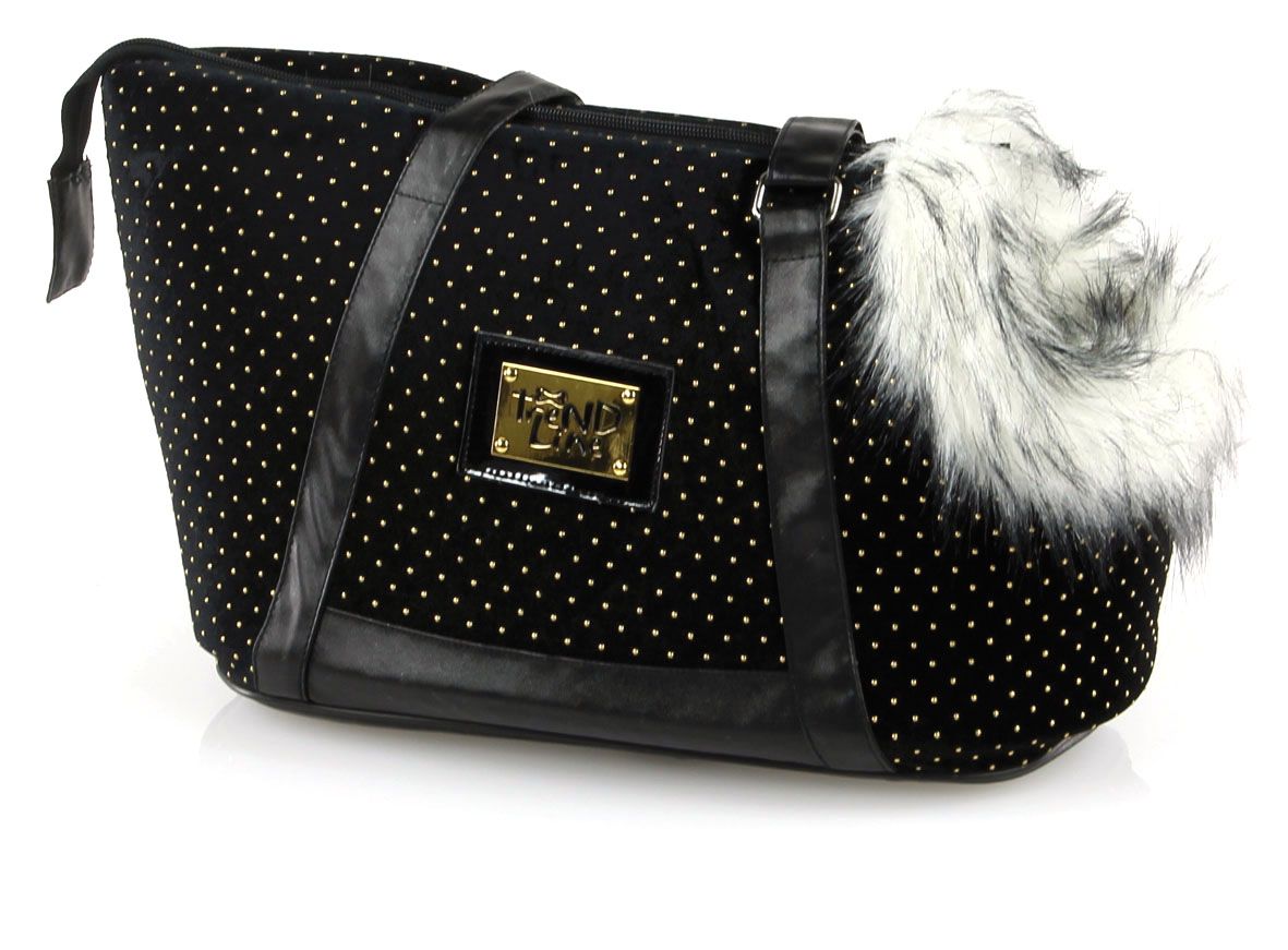TrendLine Hundetragtasche Donna, sw