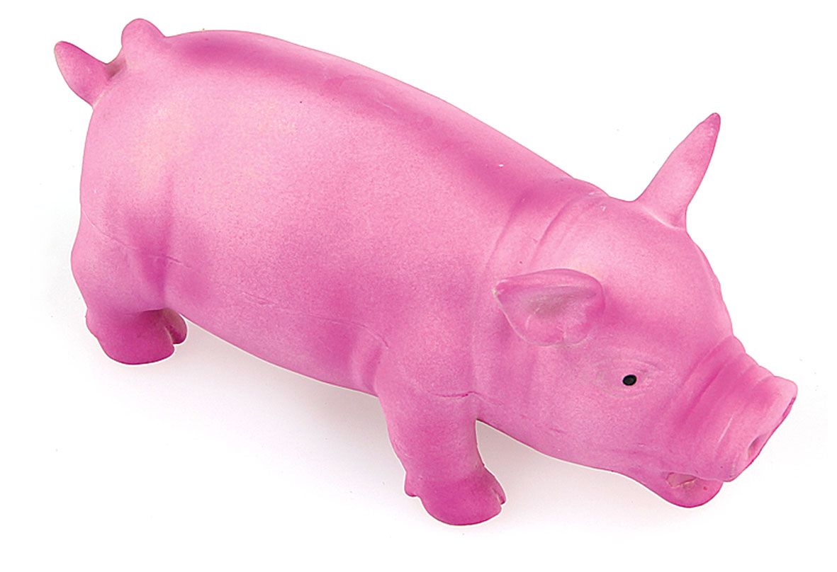swisspet Hundespielzeug Latexschwein S,