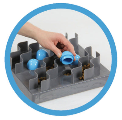 swisspet Cleverplay Wave 30x30x8cm grau