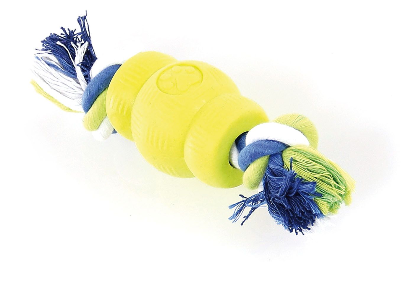 swisspet Foam-Play Hantel m/Seil M gelb