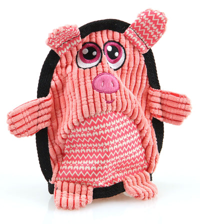 swisspet Hundespielzeug Bite Me Pig rot