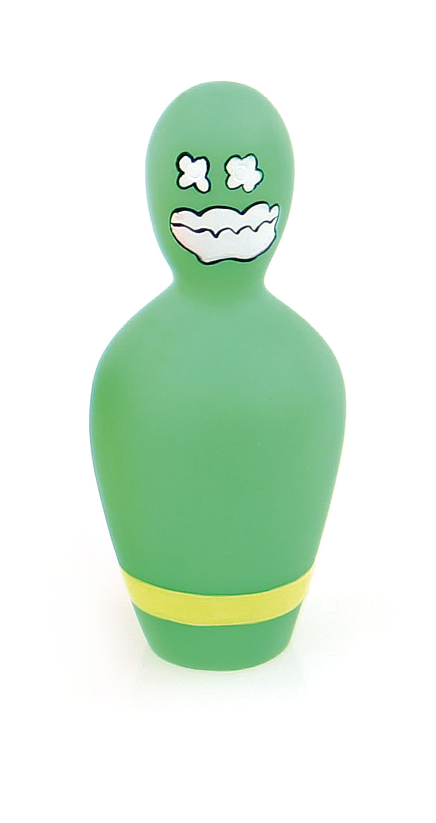 Hundesp. Mini-Vinyl-Bowlingkegel grün