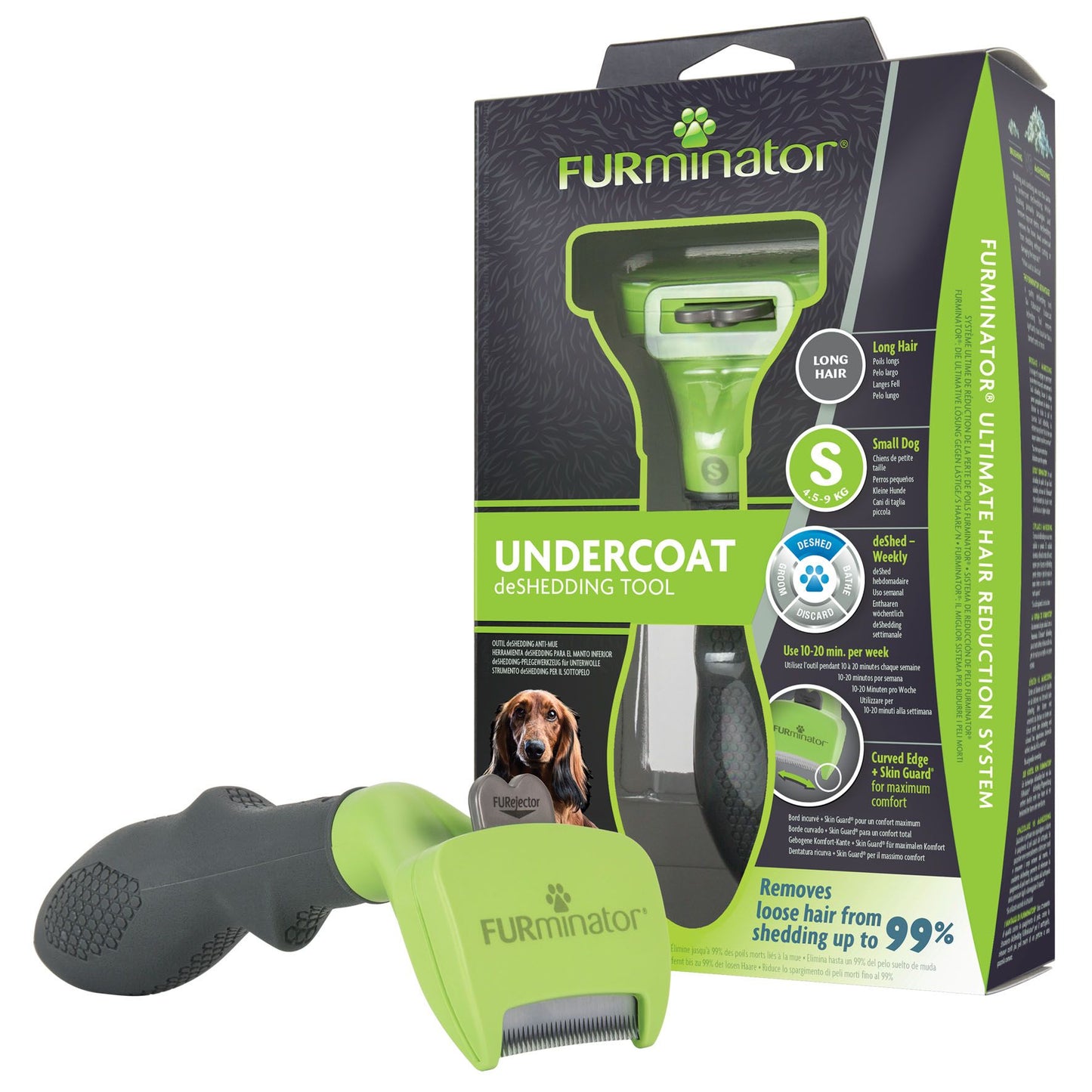 FUR Hund deShedding S Langhaar