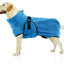 swisspet Wety Hundebademantel L blau