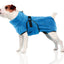 swisspet Wety Hundebademantel L blau