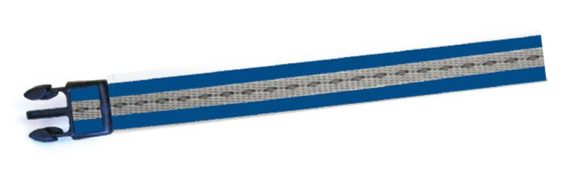 swisspet V Halsband 25/480-700mm blau