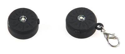Glitzi-Blinker mit Metallhaken D30mm sw