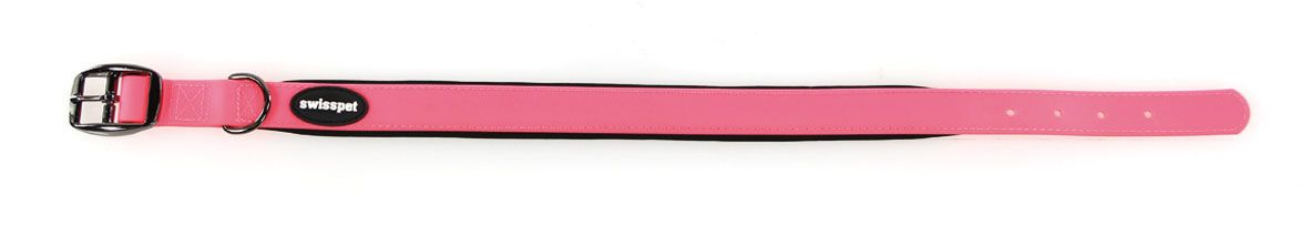 TrendLine Neon Halsband 15mm pink