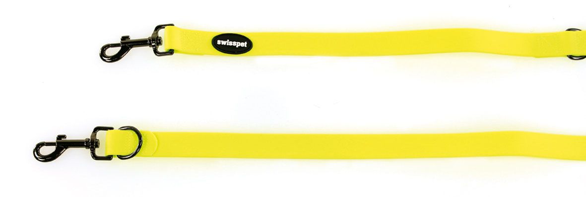 TrendLine Neon Führleine 15mm gelb