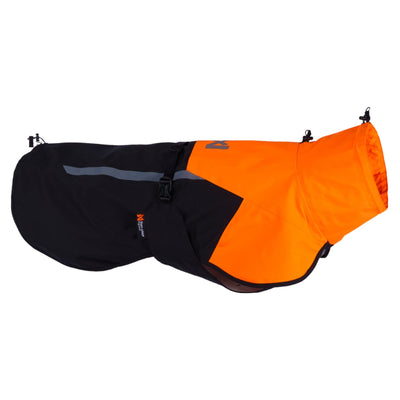 Fjord raincoat 2.0, black/orange, Gr.50
