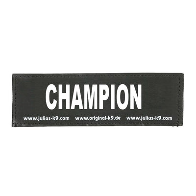 K9 Logo CHAMPION, 16x5cm, Gr. 1, 2, 3