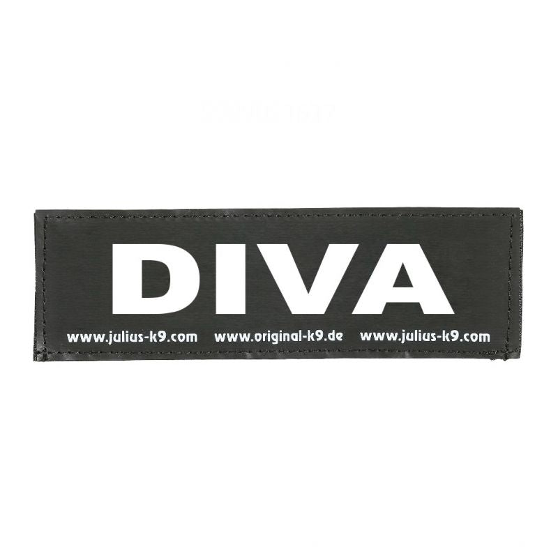 K9 Logo DIVA, 16x5cm, Gr. 1, 2, 3