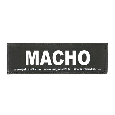 K9 Logo MACHO, 16x5cm, Gr. 1, 2, 3