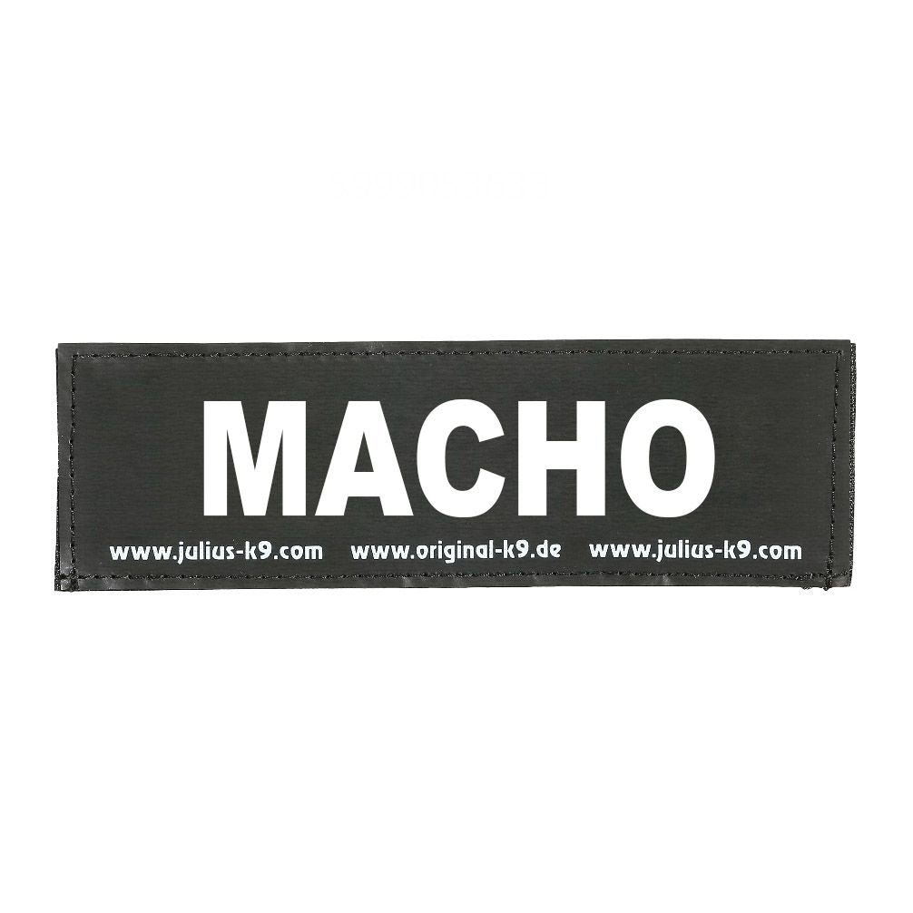 K9 Logo MACHO, 16x5cm, Gr. 1, 2, 3