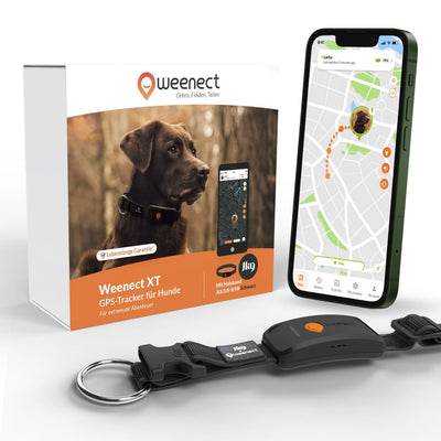 Weenect XT Dog, schwarz,