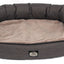 TrendLine H & K-Rundsofa Genua S braun