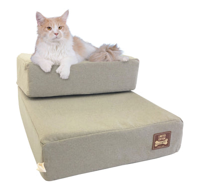 swisspet 2-in-1 Hundetreppe/Liege beige
