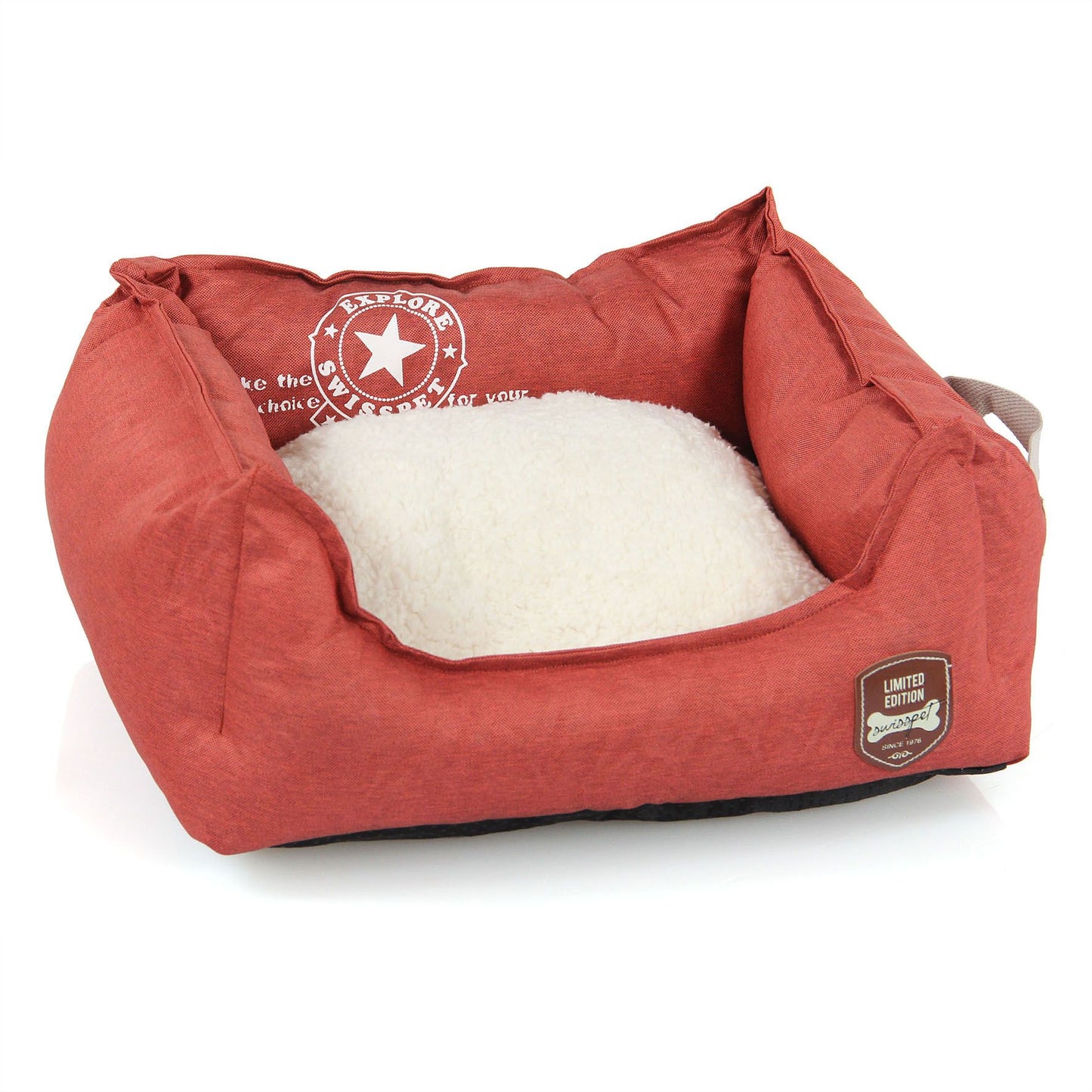 swisspet H.& Katzenbett Denim S rot