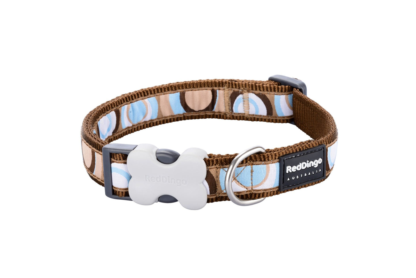 RedDingo Dog Collar Design Brown