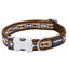 RedDingo Dog Collar Design Brown
