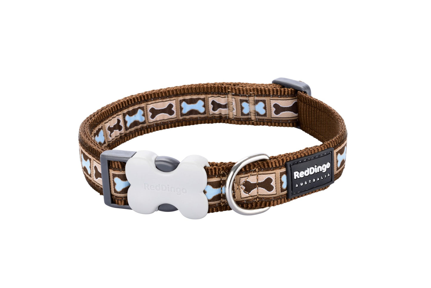 RedDingo Dog Collar Design Brown