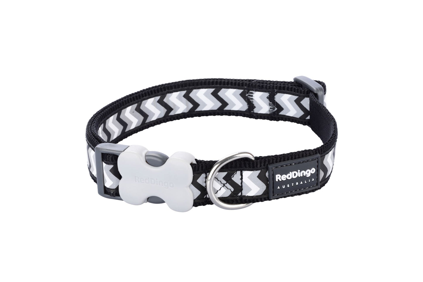 RedDingo Dog Collar Reflective Ziggy