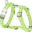 RedDingo Harness Flanno Lime Green