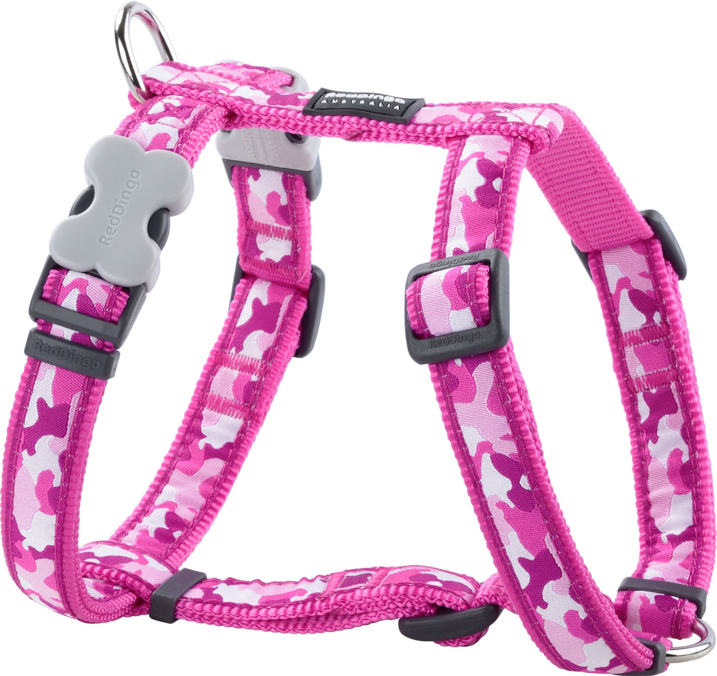 RedDingo Harness Camouflage Hot Pink