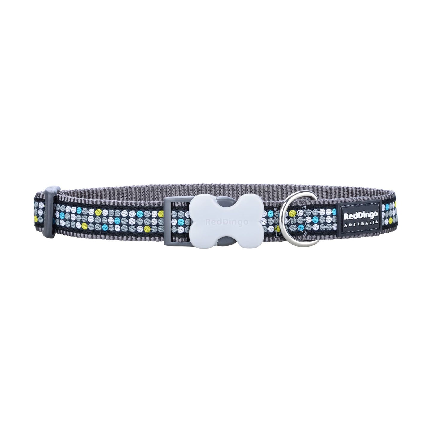 RedDingo Dog Collar cool grey