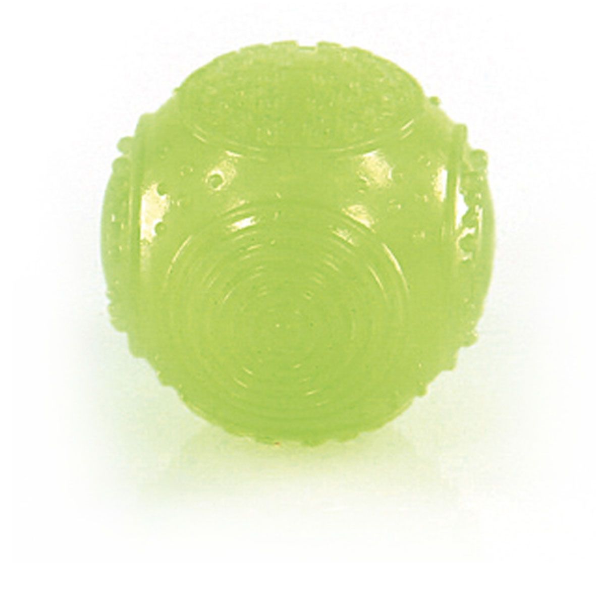 swisspet TPR-Ball Glow S D=56mm grün